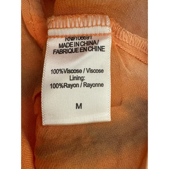 Young Fabulous & Broke YFB Tie Dye Maxi Tiered Dress Summer Boho Hippie Artsy M - Picture 6 of 7